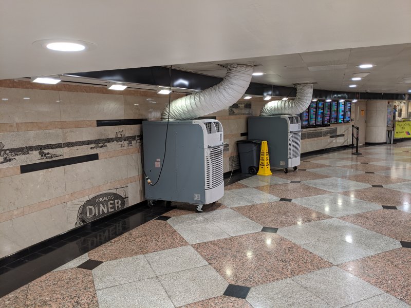 Switching trains at Penn Station