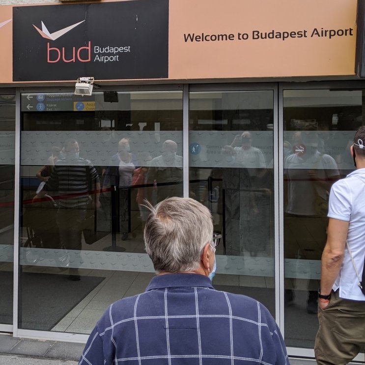 In Budapest, they let us out of plane, but did not open the door to the airport...not the first time, not the second door after a bus ride. But third time's the charm, after another bus ride.