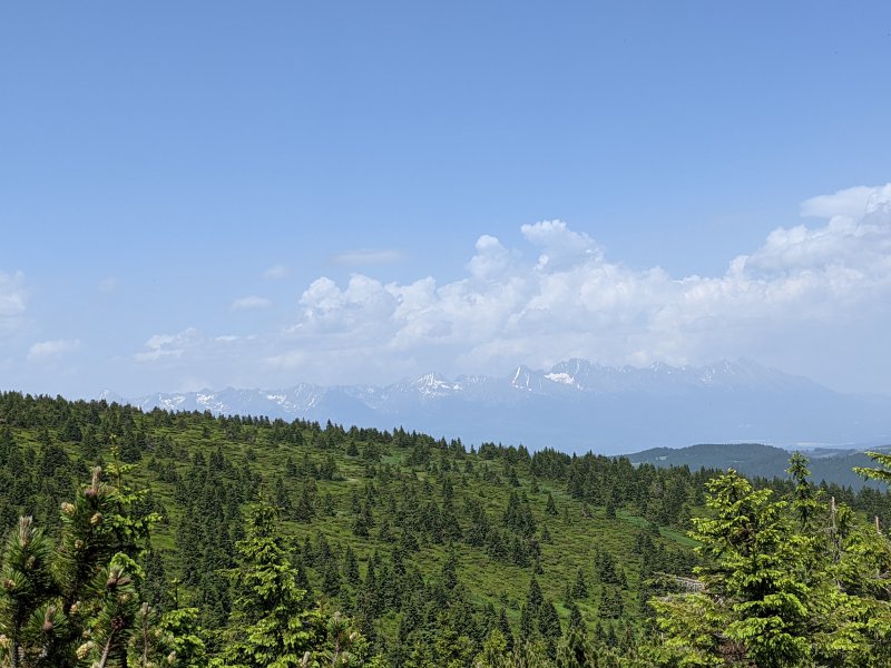 View to Vysok Tatry