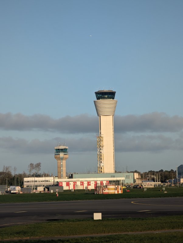 Dublin airport control towers