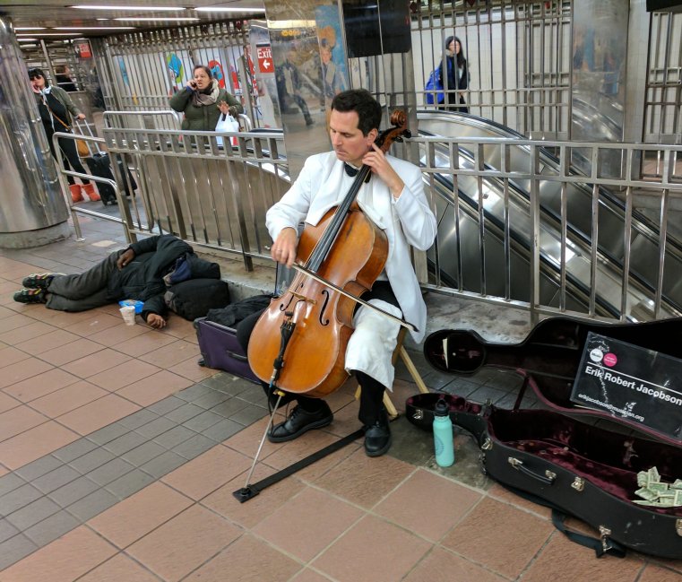 Musicians in the subway picture 44202