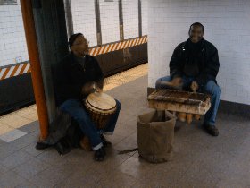 Musicians in the subway (January 2011) Musicians in the subway (January 2011)