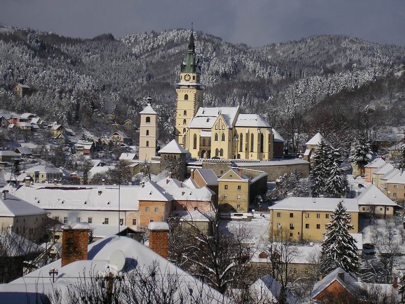 Winter in Kremnica