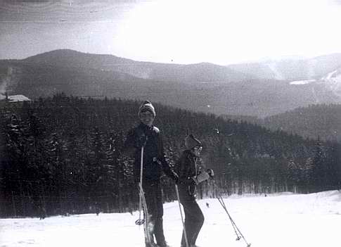 Ski training (Winter 1981)