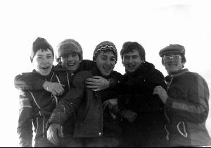 Winter fun in Kremnica (December 1981) Winter fun in Kremnica (December 1981)