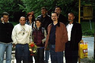 High school reunion after 20 years (May 2003)
