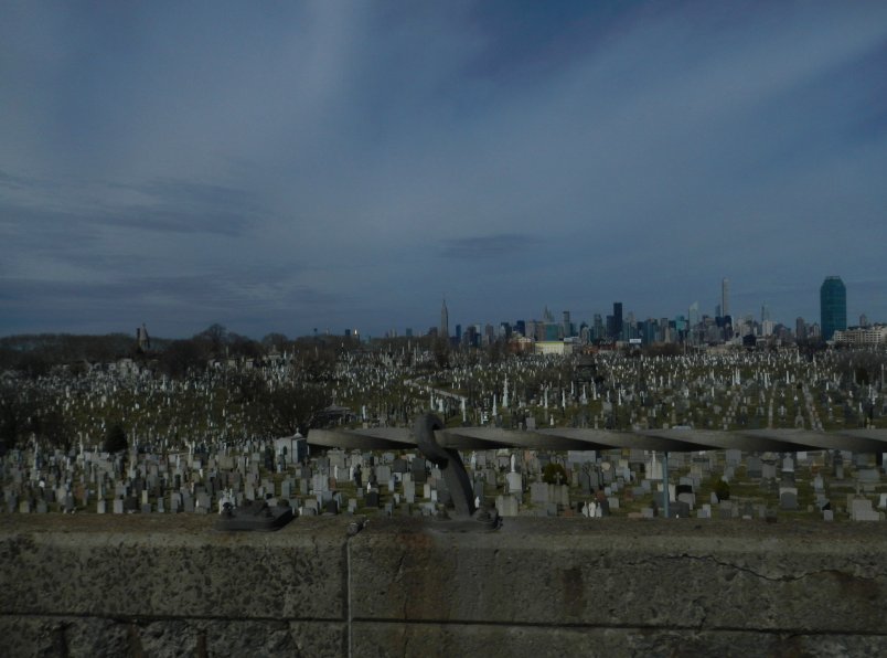 Calvary Cemetery - about 3 million burials, largest in the U.S.
