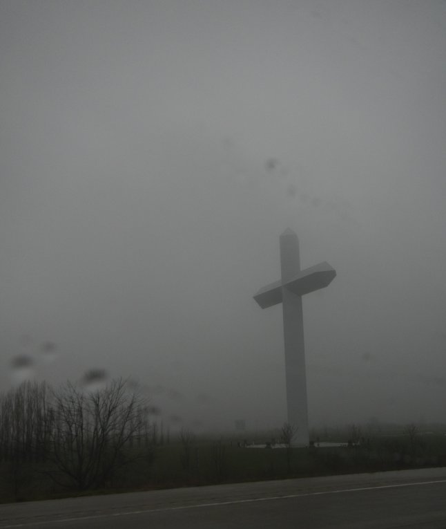 Cross at the Crossroads - 198-foot tall, one of the world's largest crosses