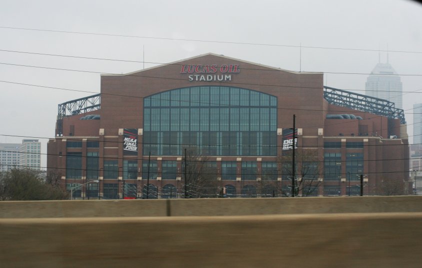 Lucas Oil Stadium - the home field of Indianapolis Colts