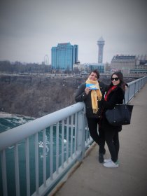 On the Rainbow Bridge between New York State and Ontario (April 2015) On the Rainbow Bridge between New York State and Ontario (April 2015)