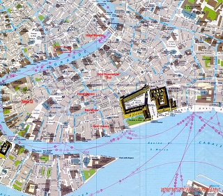 Map of Venice (August 1998)