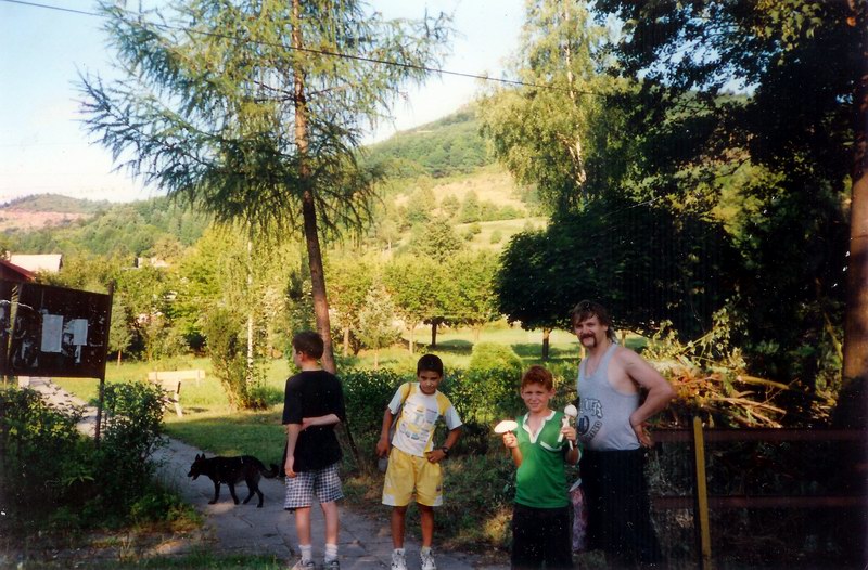Kami's second visit from Australia to Slovakia (June 2000)