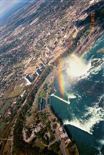 Niagara Falls from air (October 2002)