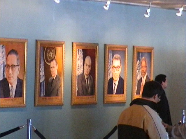 Pictures of the Secretaries-General of UN - part 2 (December 2003)