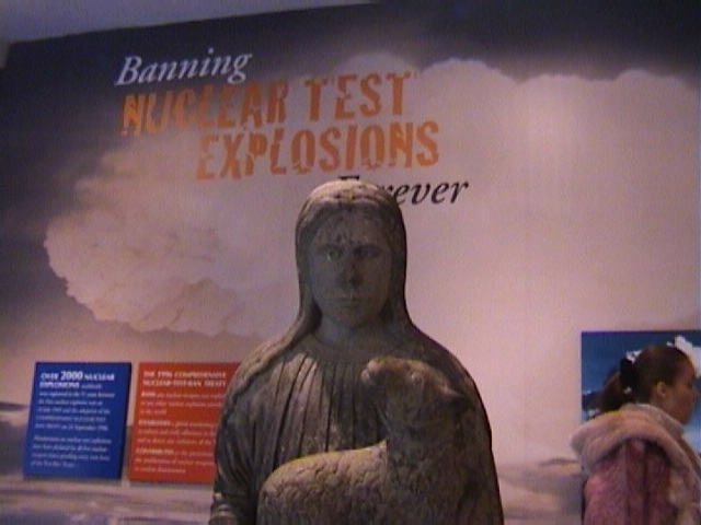 Statue from Hiroshima (December 2003)