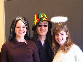 Halloween party in my ESL class (October 2003)