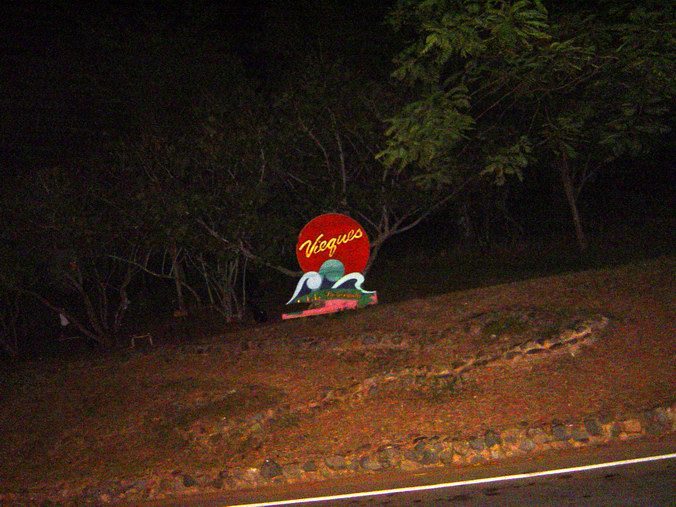 Arrival to Vieques (February 2005)