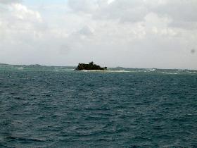 Small island in Atlantic (February 2005)