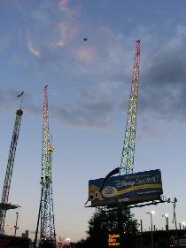 Reverse Bungee jump. (December 2005)