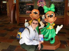 Stan and Mickey Mouse (December 2005)