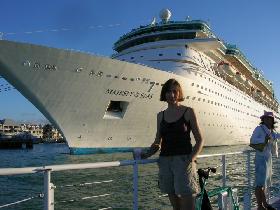 Milena and Majesty of the Sea. (December 2005)