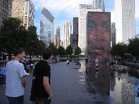 Living 'Crown Fountain' (October 2007)