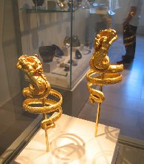 More than two millenia old Greek golden armbands (September 2007)