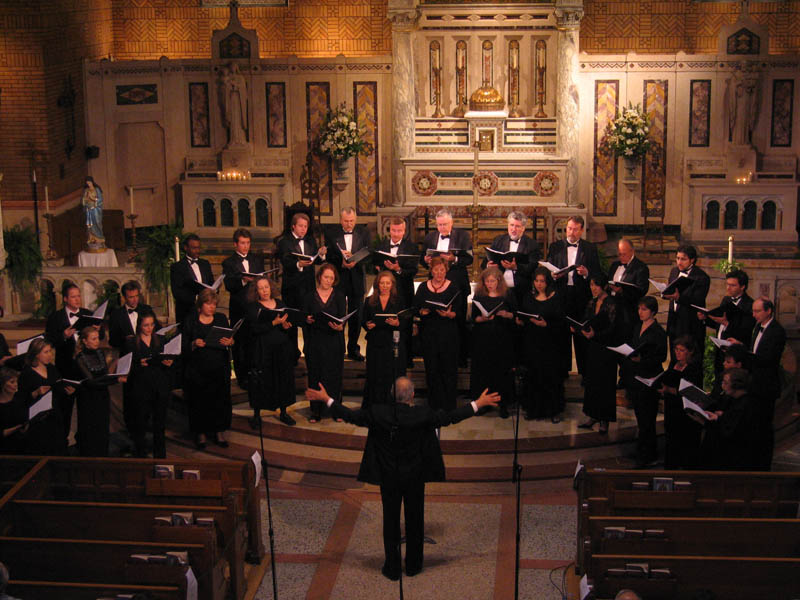 Holy Trinity Church and concert of the Russian Chamber Chorus of New York (May 2007)