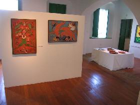 Exposition of paintings, ceramics, and caricatures (April 2007)
