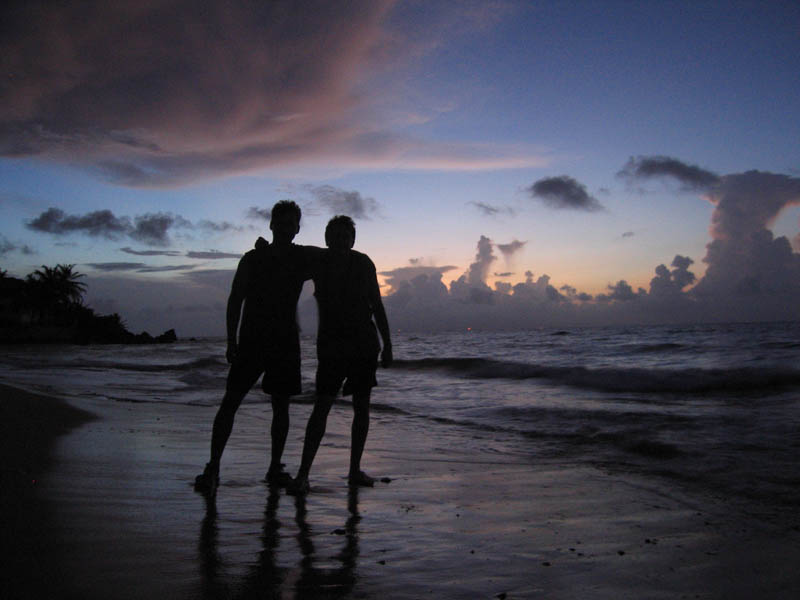 The last night at Vieques (August 2007)