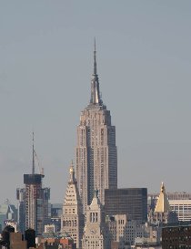 Empire State Building at a distance (more than 3 miles) (August 2008)