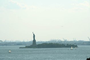 Statue of Liberty (almost 3 miles away) (August 2008)