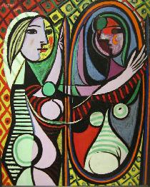 Pablo Picasso: Dieva pred zrkadlom (Februr 2008)