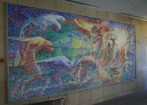 Visiting the UN building (April 2008)