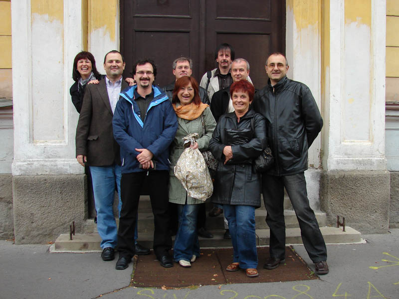 Main group in front of our school (September 2008)