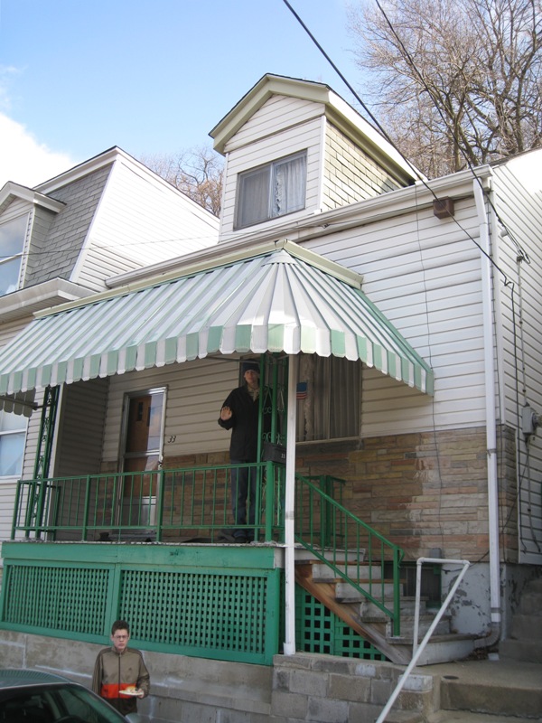 Tomáš's house in Pittsburgh (February 2009)