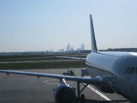 City of Charlotte at a distance (April 2009)