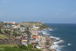 La Perla - historically, the poorest neighbourhood outside the city walls (July 2009)