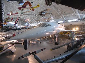 Yet again the Concorde , this time the "beak" (July 2010)