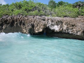 My favorite place - hidden in the cave (July 2010)