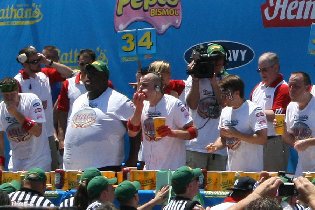 Nathan's Famous HotDog Eating Contest (July 2010)