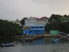 They repainted the pescadera (July 2011)