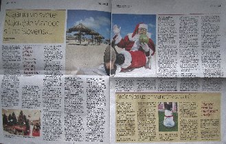 In Pravda, they used our picture of snowman... (December 2010)