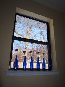 View from bedroom window (January 2011)