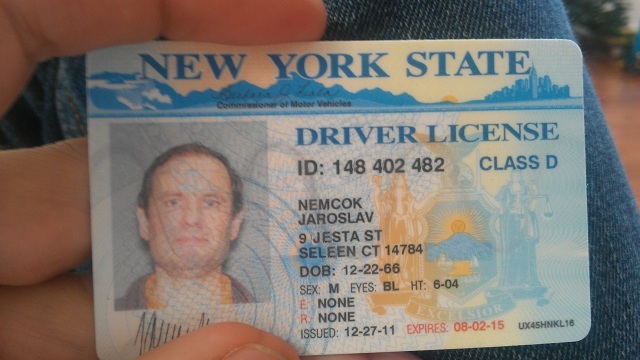 Finally, my driver license has arrived (January 2012)