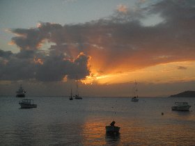 Sunset in Esperanza (December 2012)