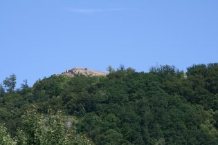 And a view from car on the way home (July 2013)