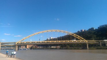 Pittsburgh is a city of bridges (July 2013)