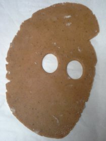 Gingerbread head (December 2013)