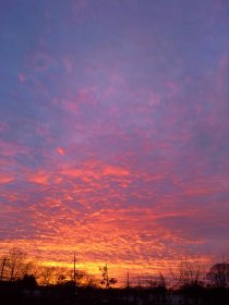 Sunset in Selden (December 2013)